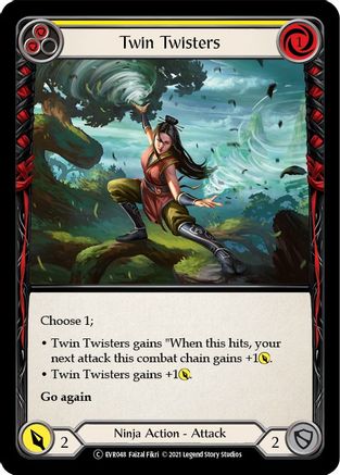 Twin Twisters (Jaune) (EVR048) - Everfest 1re édition 