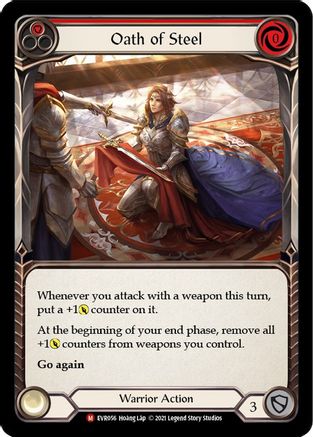 Le Serment d'Acier (EVR056) - Everfest 1ère Édition Rainbow Foil 