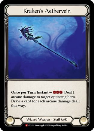 Aethervein du Kraken (EVR121) - Everfest 1re édition Cold Foil 