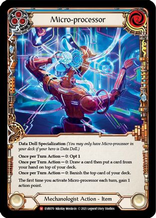 Microprocesseur (EVR070) - Everfest 1ère édition Rainbow Foil 