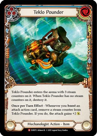 Teklo Pounder (EVR072) - Everfest 1ère édition Rainbow Foil 