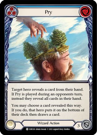 Pry (Bleu) (EVR130) - Feuille arc-en-ciel Everfest 1ère édition 