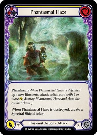 Phantasmal Haze (Jaune) (EVR148) - Everfest 1ère édition Rainbow Foil 