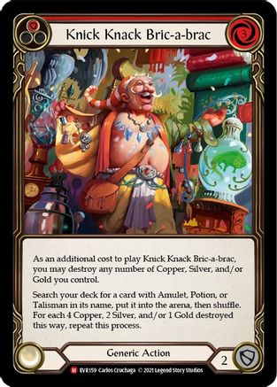 Bric-à-brac Knick Knack (EVR159) - Everfest 1re édition 