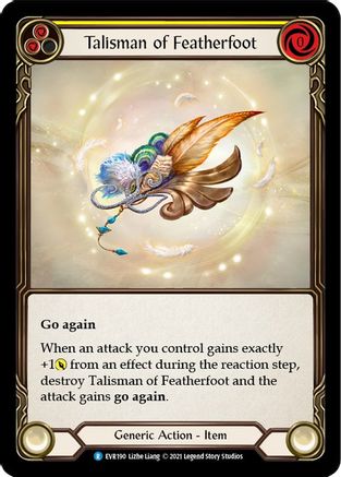 Talisman de Pied-de-Plume (EVR190) - Everfest 1re édition 