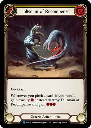 Talisman de récompense (EVR191) - Everfest 1re édition 