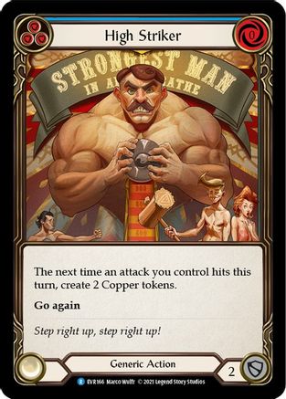 High Striker (Bleu) (EVR166) - Everfest 1re édition 