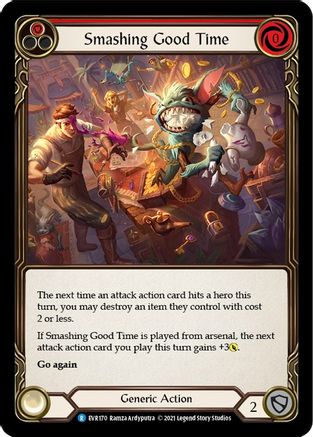 Smashing Good Time (Rouge) (EVR170) - Everfest 1ère édition Rainbow Foil 