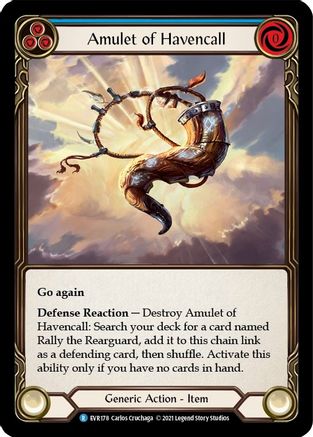 Amulet of Havencall (EVR178) - Everfest 1st Edition Cold Foil