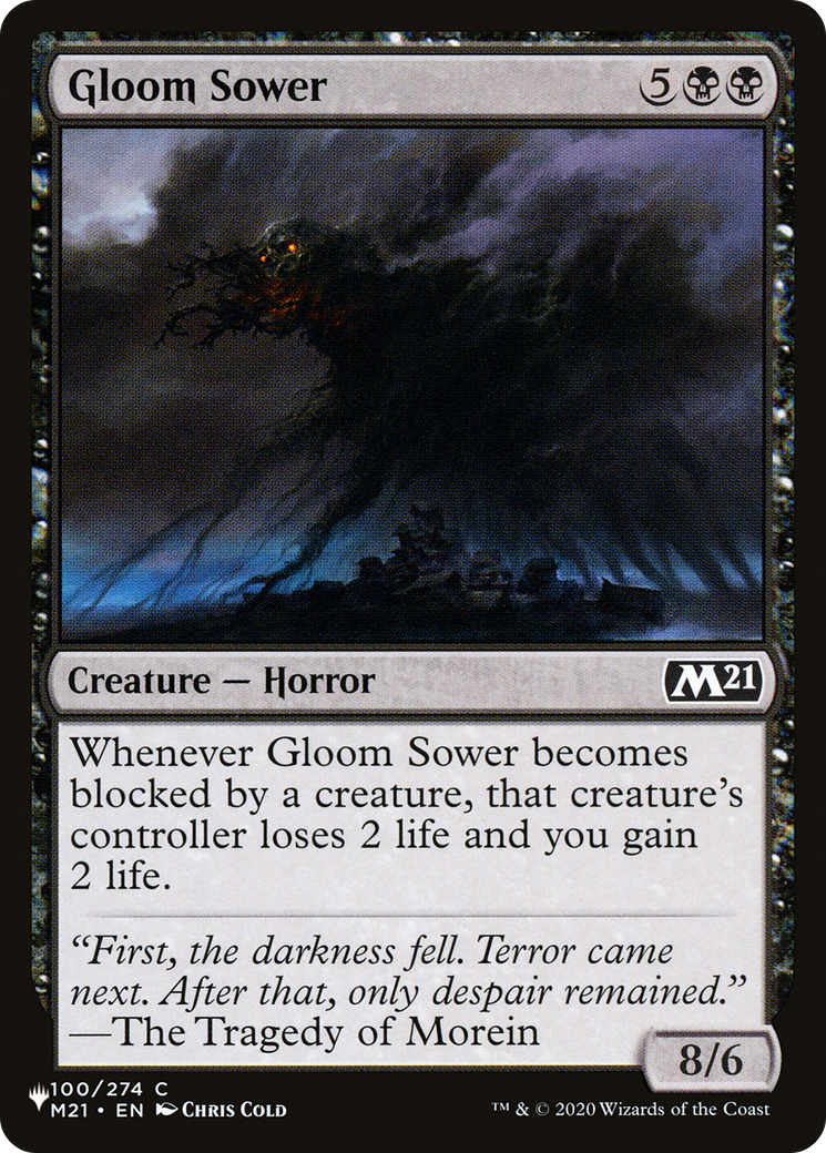 Gloom Sower (LIST-100/274) - The List