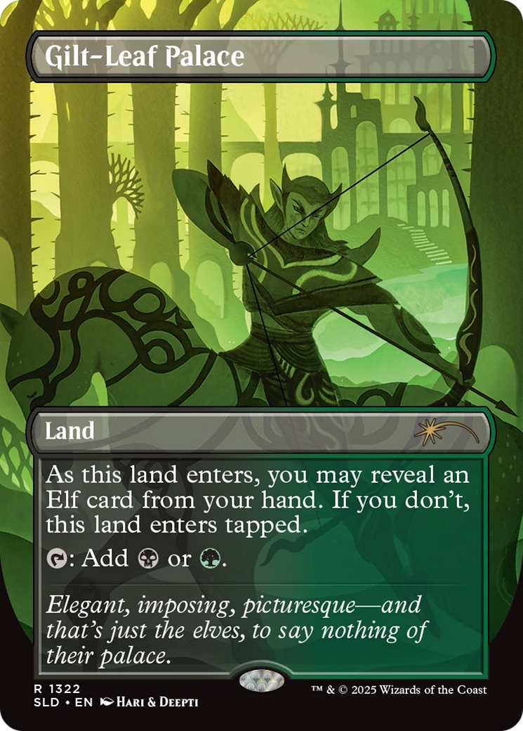 Gilt-Leaf Palace (SLD-1322) - Secret Lair Drop (Borderless)