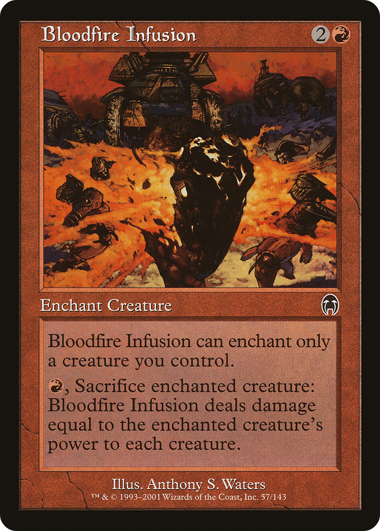 Infusion de feu sanguinaire (APC-057) - Apocalypse Foil 