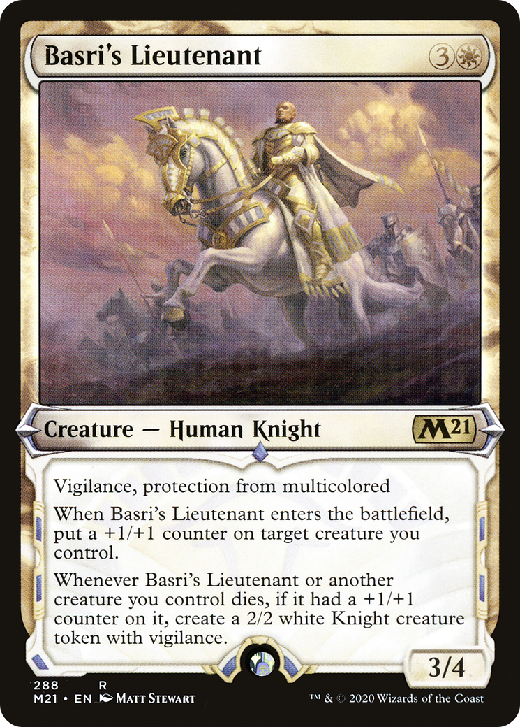 Basri's Lieutenant (Showcase) (M21-288) - Core Set 2021: (Showcase)