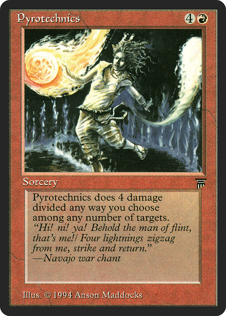 Pyrotechnie (LEG-161) - Légendes 