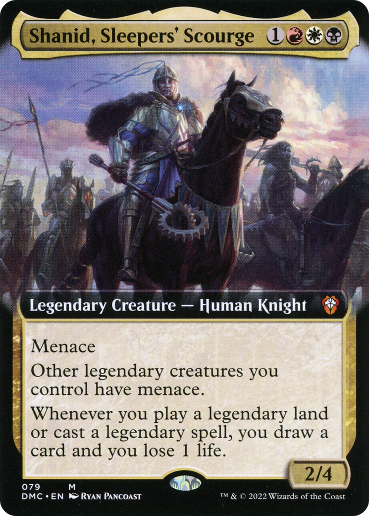 Shanid, Fléau des Dormeurs (DMC-079) - Dominaria United Commander : (Extended Art) Foil 