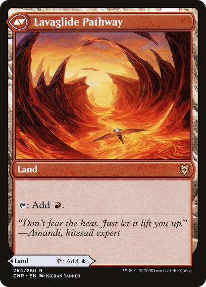 Sentier de la rivière et de la lave (ZNR-264) - Zendikar Rising 