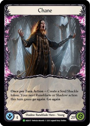 Chane - HER037 (HER037) - Flesh and Blood: Promo Cards Cold Foil