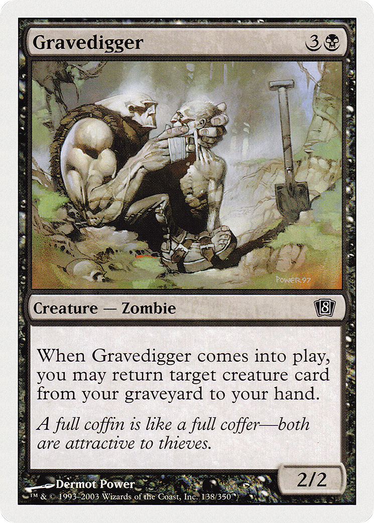 Gravedigger (8ED-138) - Huitième édition 