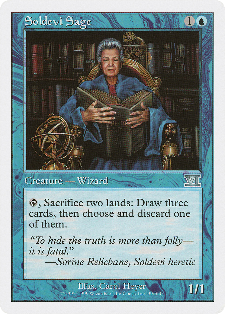 Soldevi Sage (6ED-099) - Sixième édition classique 