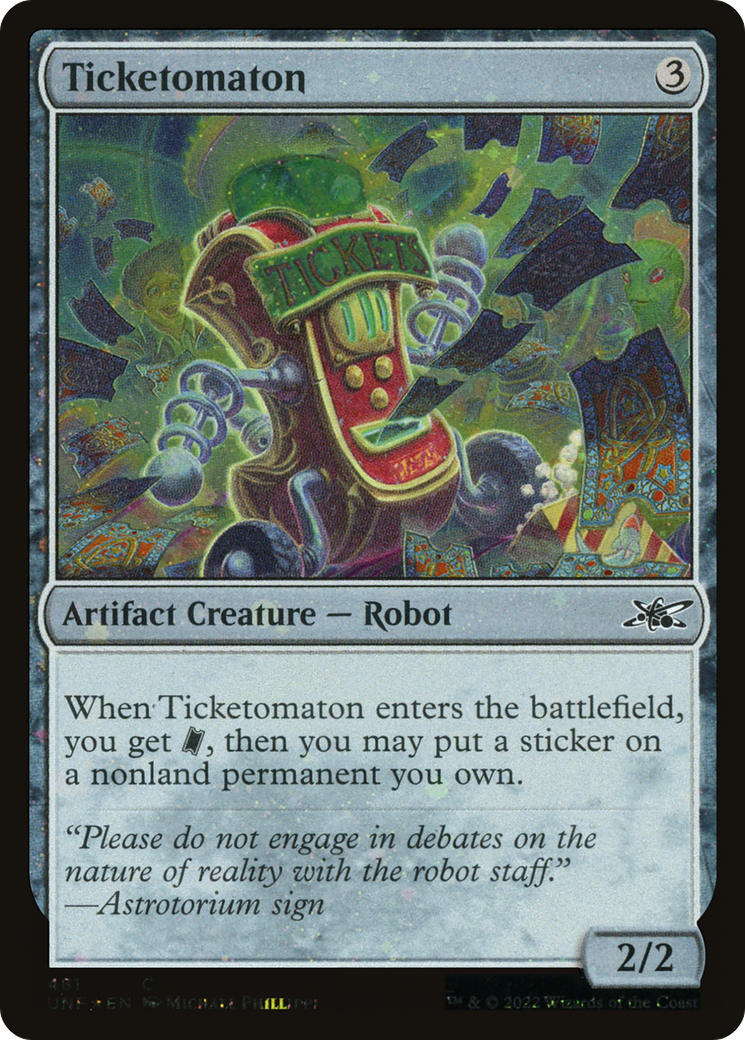 Ticketomaton (UNF-481) - Unfinity Foil 