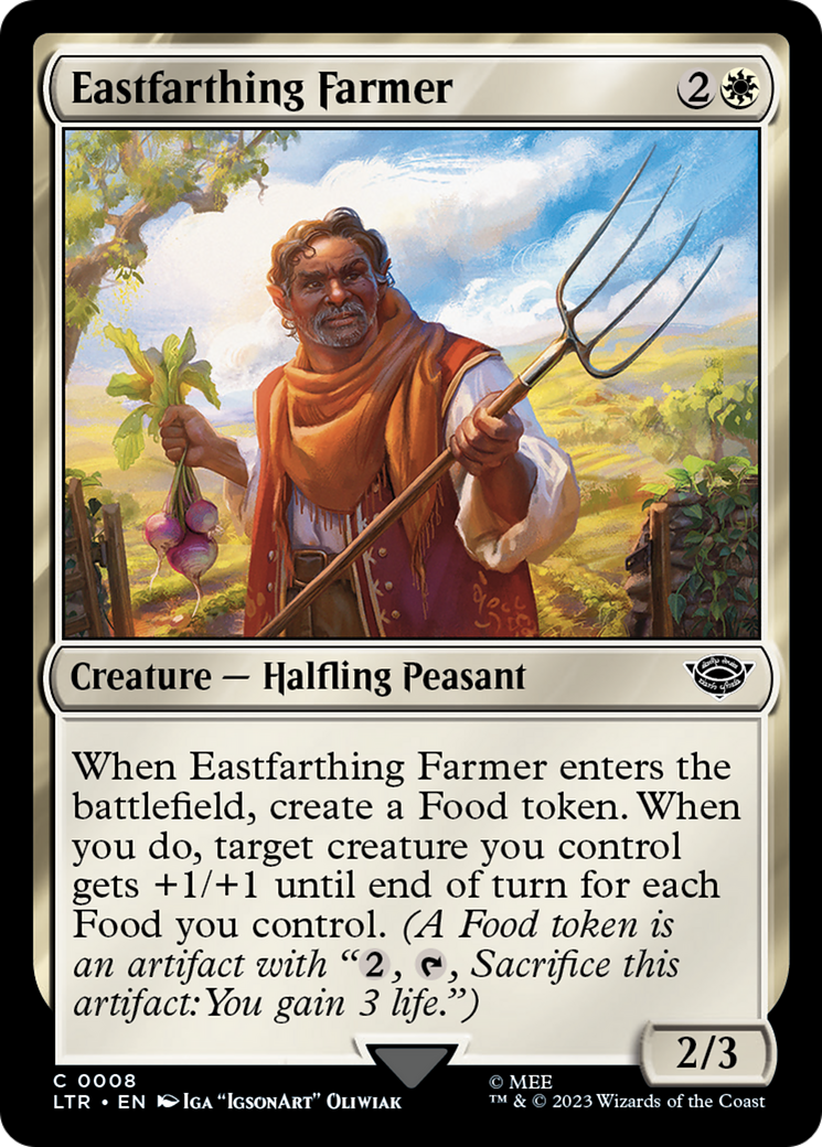 Eastfarthing Farmer (LTR-008) - The Lord of the Rings: Tales of Middle-earth Foil