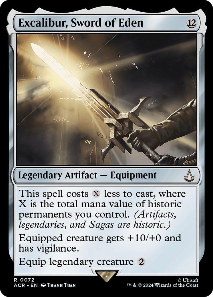 Excalibur, l'épée d'Éden (ACR-072) - Assassin's Creed Foil