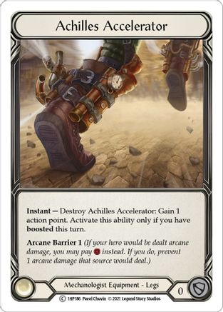 Accélérateur d'Achille (1HP186) - Pack Histoire Vol.1