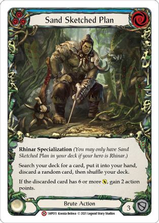 Plan esquissé sur sable (1HP015) - Pack Histoire Vol. 1 