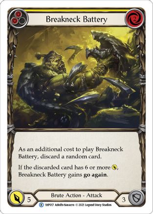 Batterie Breakneck (jaune) (1HP017) - Pack historique Vol. 1 