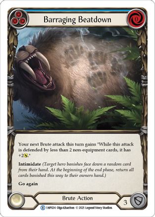 Barraging Beatdown (Bleu) (1HP024) - Pack Historique Vol. 1 