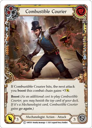 Courrier combustible (jaune) (1HP203) - Pack historique Vol. 1 