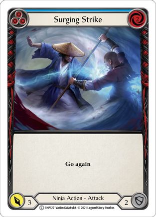 Frappe déferlante (bleu) (1HP127) - Pack historique Vol. 1 