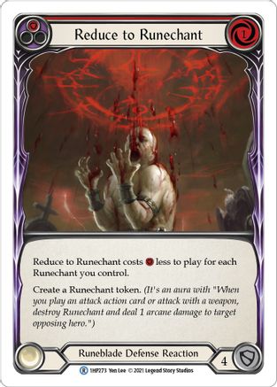 Réduire à Runechant (Rouge) (1HP273) - Pack Historique Vol.1 
