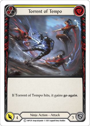 Torrent of Tempo (Jaune) (1HP129) - Pack Historique Vol.1 