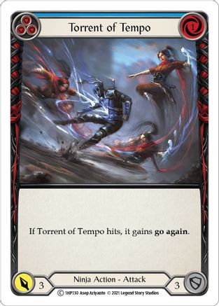 Torrent of Tempo (Bleu) (1HP130) - Pack Histoire Vol.1 