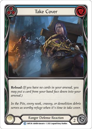 À couvert (bleu) (1HP236) - Pack historique Vol. 1 