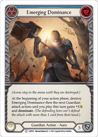 Dominance émergente (bleu) (1HP081) - Pack historique Vol. 1 