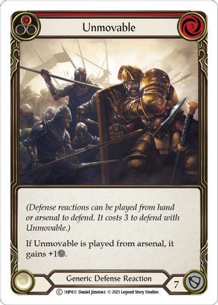 Inamovible (Rouge) (1HP411) - Pack Historique Vol.1 