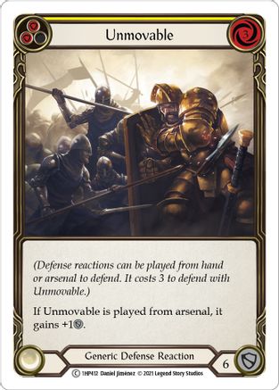 Inamovible (Jaune) (1HP412) - Pack Historique Vol.1 