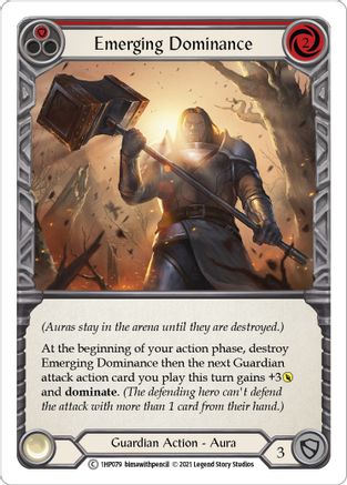 Dominance émergente (rouge) (1HP079) - Pack historique Vol. 1 