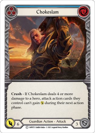 Chokeslam (Bleu) (1HP072) - Pack Historique Vol.1 