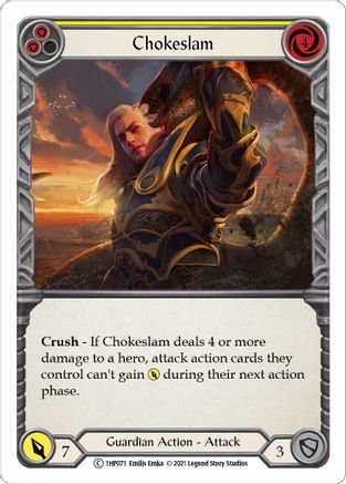 Chokeslam (Jaune) (1HP071) - Pack Historique Vol.1 