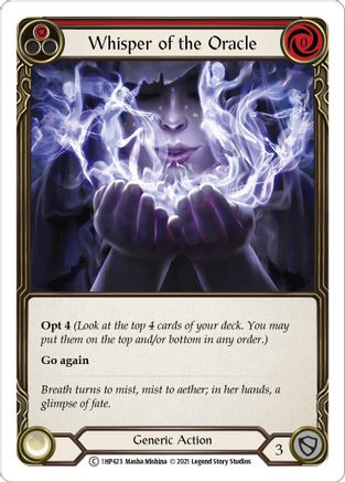 Le Murmure de l'Oracle (Rouge) (1HP423) - Pack Historique Vol.1 