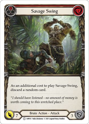 Savage Swing (Rouge) (1HP031) - Pack Historique Vol.1 