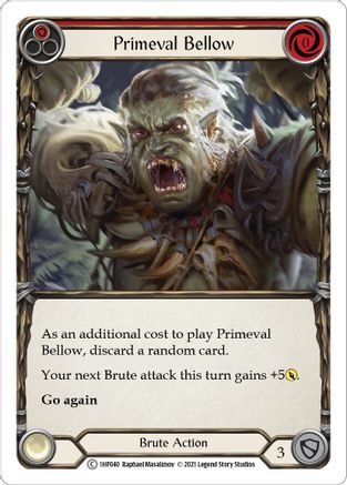 Primeval Bellow (Rouge) (1HP040) - Pack Historique Vol.1 