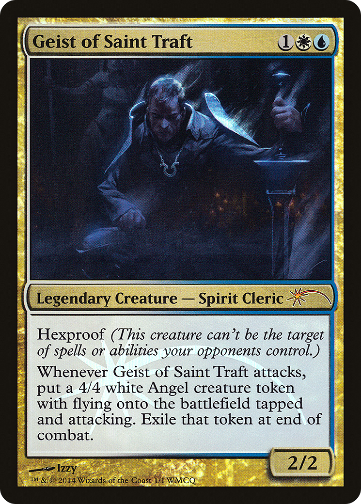 Geist of Saint Traft (WMCQ-2014) - Qualifications pour la Coupe du Monde de Magie (Fleur) 
