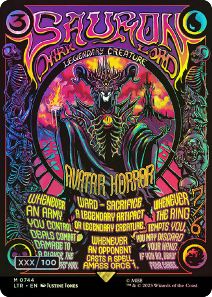 Sauron, le Seigneur des Ténèbres (LTR-744Z) - Le Seigneur des Anneaux : Contes de la Terre du Milieu (Sans Frontières)