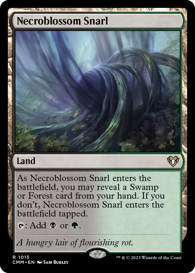 Grondement de Nécrofloraison (CMM-1015) - Commander Masters 