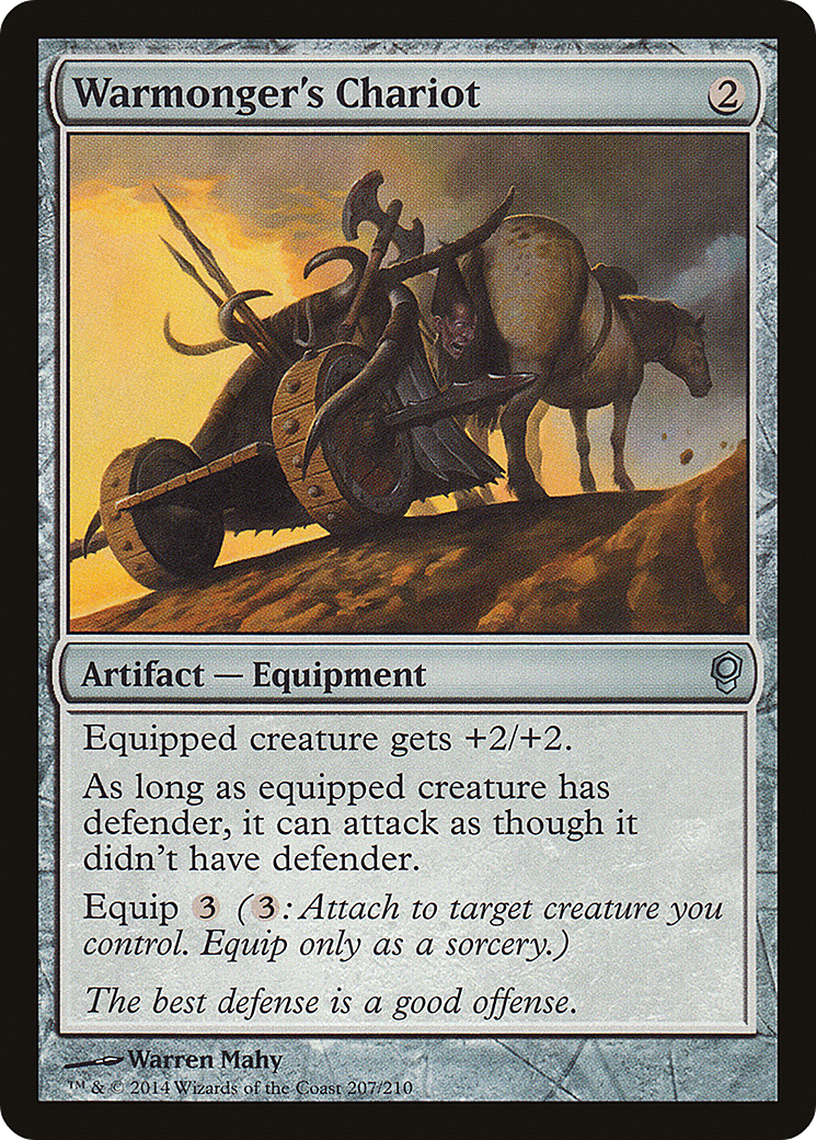 Chariot du belliciste (CNS-207) - Conspiration Foil 