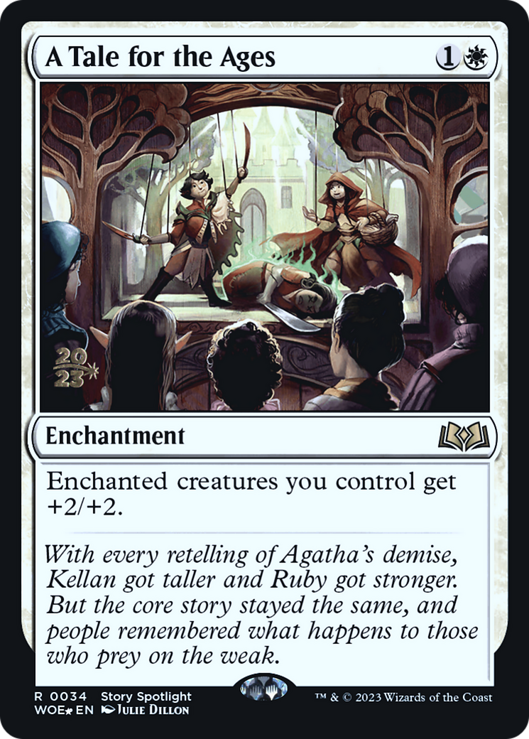 Un conte pour les âges (PWOE-34S) - Wilds of Eldraine Promos Foil 